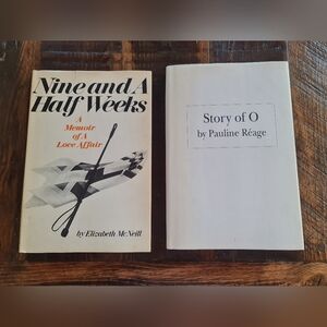 EROTICA - NINE AND A HALF WEEKS (1978) & STORY OF O (1965) Vintage Set/2